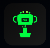 FutBoxd app icon — a green trophy with VS on the scoreboard